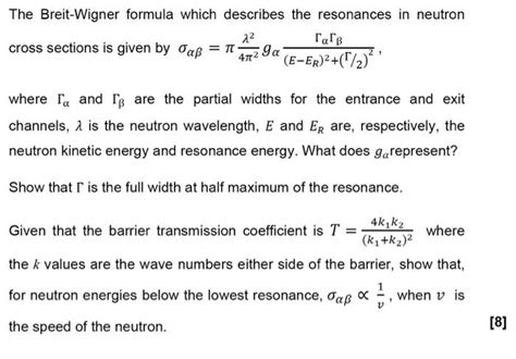 Predam firmu platca dph.  Breit-Wigner Formula for Resonance Capture Cross...