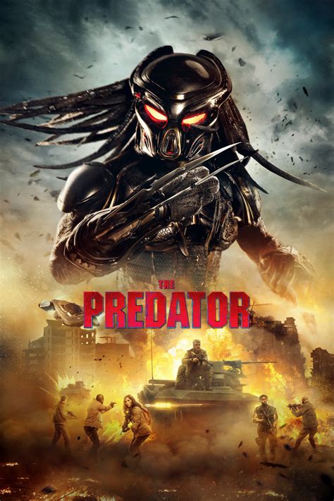 Predater 2018. High resolution official theatrical movie poster (#1 of 9) for The Predator (2018). Image dimensions: 1266 x 1875. Directed by Shane Black. Starring Boyd Holbrook, Olivia Munn, Jacob Tremblay. 
