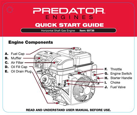 View and Download Predator Engines 212cc owner's 