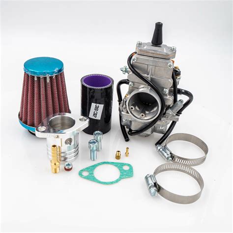 Predator 301cc turbo kit. This is important as it will also increase the overall weight of the go-kart. The heavier Predator 420 engine is also more voluminous at 2.581 cubic feet (18.9″ x 13.8″ x 17.1″). On the other hand, the smaller Predator 212 engine is only 1.527 cubic feet (15.4″ x 12.6″ x 13.6″) making it 69% smaller. 