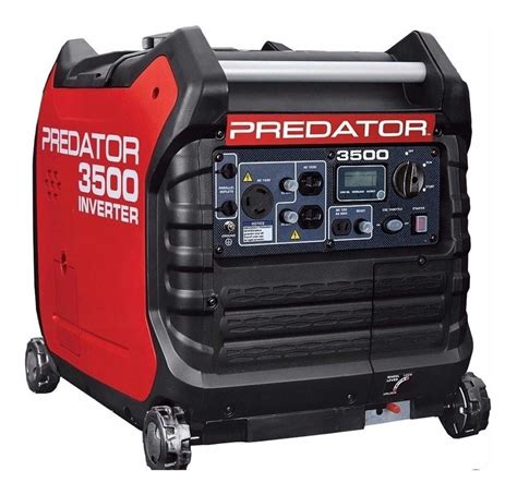 Predator 3500 inverter. Inverter generators are pricier than portable models but run longer and more quietly and use less energy. ... Predator 3500 with CO Secure Yamaha EF6300iSDE with CO Sensor ... 