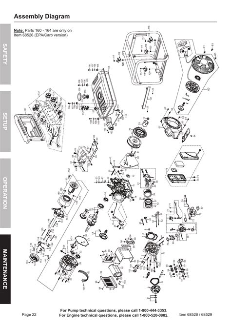 Predator 6500 Generator Parts Diagram