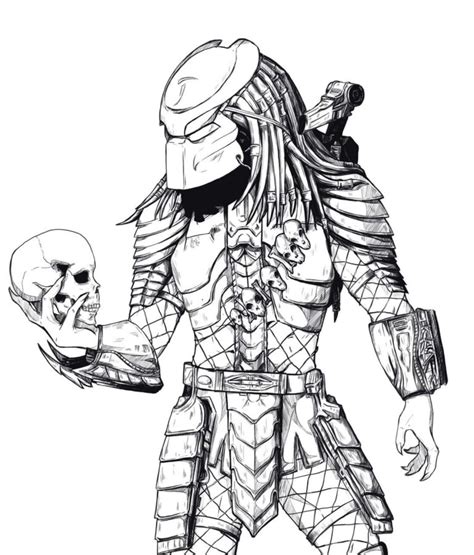 Predator Coloring Pages