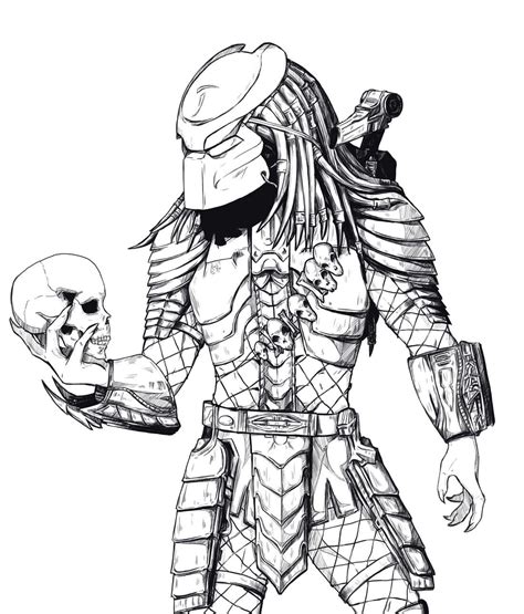 Predator Coloring Pages Free Printable Coloring Pages