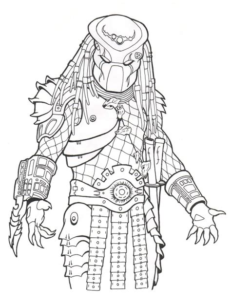 Predator Coloring Pages for Students Educative Printable
