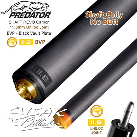 Predator shaft REVO 11.8mm - Cuesports