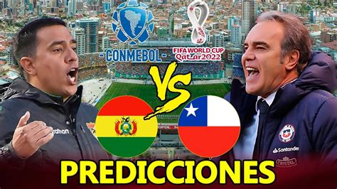 Predicción de fútbol bolivia chile.