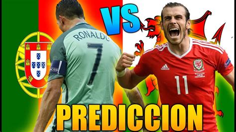 Predicción de fútbol portugal gales.