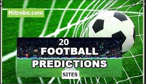 Predicciones de fútbol sitios extranjeros.