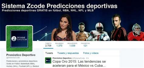 Predicciones deportivas en redes sociales.
