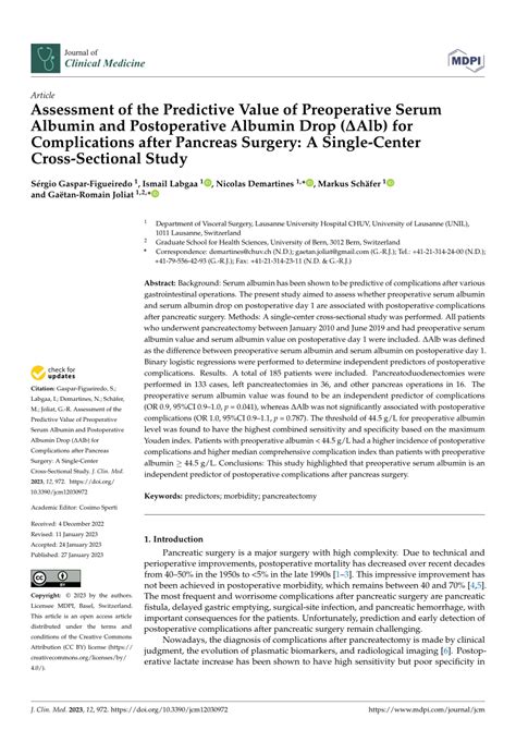 Predictive value of preoperative comprehensive evaluation on the ...