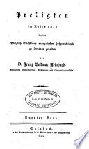 Predigten[in den jahren] 1795 1812 bey dem churfürstl: sächsischen evangelischen. - Dunmore und fleischers medizinische terminologie übungen in etymologie.