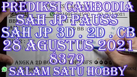Prediksi angka kamboja hari ini. Arti mimpi buang air besar dan melihat.