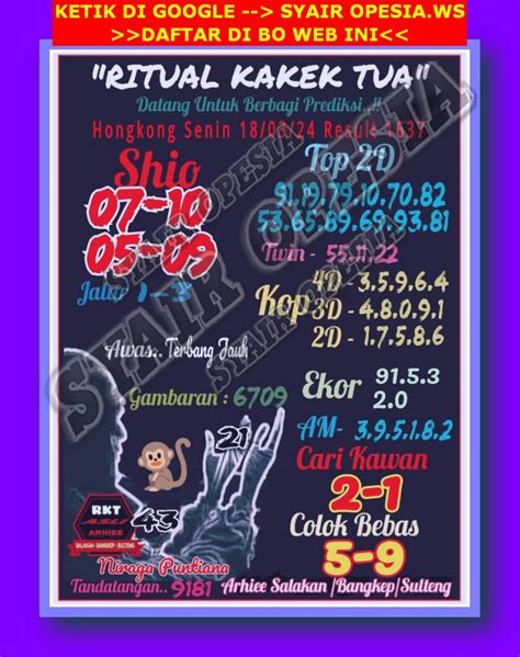 Prediksi hk 18 maret 2023. Www data togel singapura.