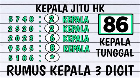 Prediksi hk 7 januari 2024. Rumus togel hongkong.