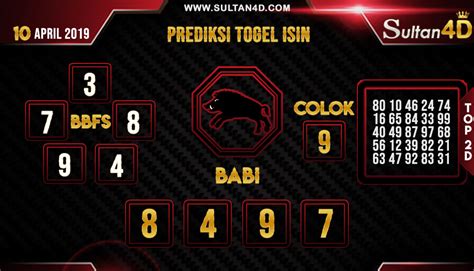 Prediksi hongkong 10 april 2019. Online prediksi angka main togel.