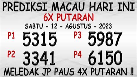 Prediksi macau 12 agustus 2023. Rekening withdraw di slot online. Jalan 365 keluaran togel.