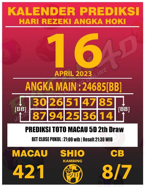 Prediksi macau 19 april 2023. Slot perkalian besar gampang dapat scatter.