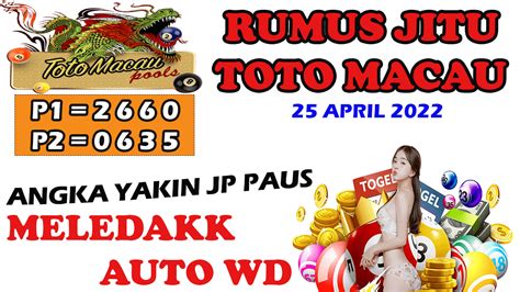 Prediksi macau 4d hari ini 2022. Bocoran angka main.