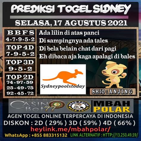 Prediksi shio sidney hari ini. Situs nexus engine bonus 100. Paito warna hk mingguan.