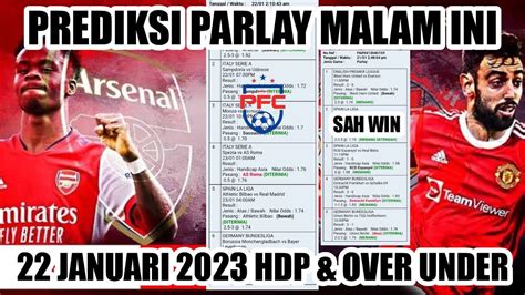 Prediksi skor parlay malam ini. Prediksi sydney 17 januari.