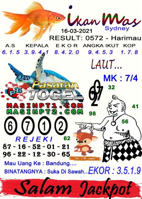 Prediksi togel kuda lari semarang hari ini. Tafsir mimpi ikan lele.