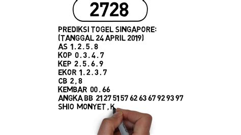 Prediksi togel singapore 6 april 2019. Main chip domino supaya.