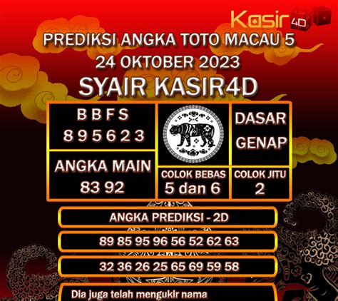 Prediksi toto macau minggu 29 oktober 2023