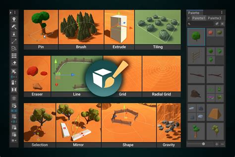 Prefab World Builder Level Design Unity Asset Store