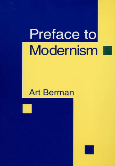 Preface To Modernism