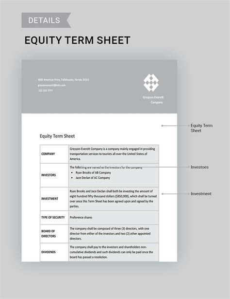 Preferred Equity Financing Term Sheets – What Companies Need …