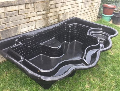 Key Largo 270 Gal. Preformed Pond Liner (53) $ 469. 78. Related Searches. 15 - 20 pond liners. slate rock. fish pond. indoor fish pond tubs. preformed pond liner. erythronium plant. Related Products. Lagoon 250 Gal. Preformed Pond Liner. MacCourt's 250 Gal. Lagoon pond liner is highlighted by smooth curves and sloping sides. The large pond …. 
