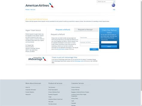 Prefunds aa. 获得取消的美国航空航班的退款. 转到https://prefunds.aa.com/refunds/; 您需要输入您的机票号码和乘客的姓氏。 选择“提交”。 美国航空将审核您的退款要求。如果获得批准 ... 