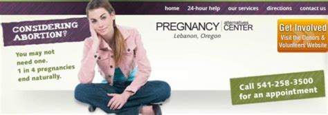 Pregnancy Alternatives Center Lebanon, OR 97355 877-710-3480