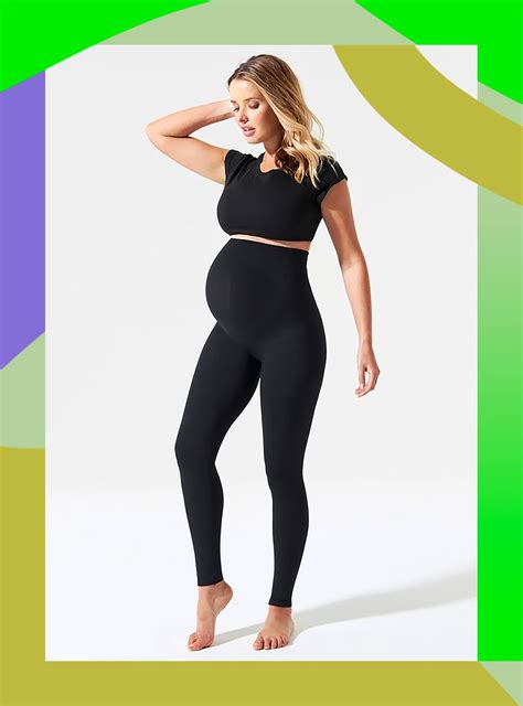 Pregnancy workout clothes. 
