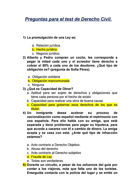 Preguntas y respuestas sobre el examen de derecho de sociedades. - Bentley continental gt 2004 service manual free download.