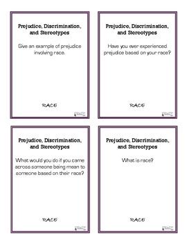 Prejudice And Discrimination Worksheets - Learny Kids