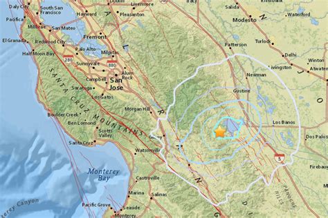 Preliminary 3.5 earthquake hits South Bay