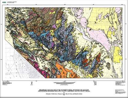 Preliminary Geologic Map of the Southern Funeral Mountains and …