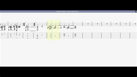 Prelude to april tab
