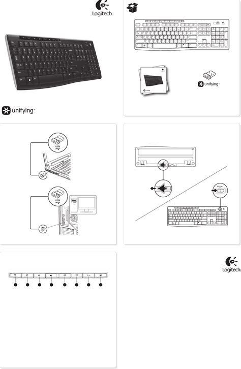 Première utilisation - Wireless Keyboard K270 – Logitech Support …