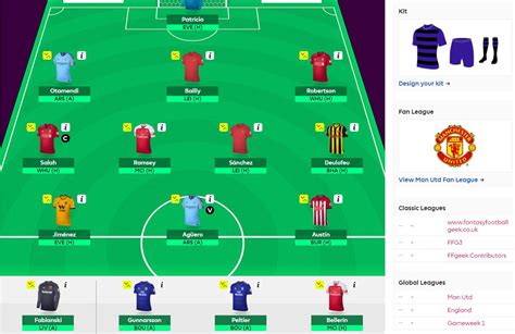 Premier league fantasy draft. Mar 8, 2024 · Official Fantasy Premier League 2023/24. Free to play fantasy football game, set up your fantasy football team at the Official Premier League site. 