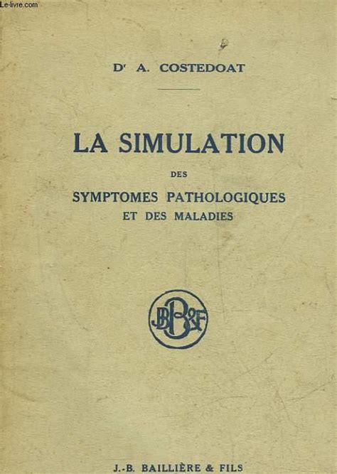 Premier livre sur la simulation des maladies. - A practical handbook for divine services.
