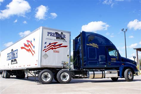 Premier trucking. Aug 9, 2021 · Ratings and Reviews. Former Employee - Aug 9, 2021. Very frustrating, lot's of waiting time. They pay .65 cpm purposely because you will be waiting a long time for loads and equipment. They offer 35.00 loading/unloading pay if you can get a set T.J Maxx or Marshalls run lmao but most are strictly drop and hook work. 