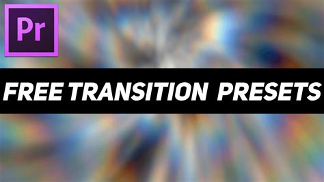 Premiere pro transition presets free download.  The easy-to-use interface include...