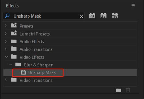 Premiere pro unsharp mask.  3.  It&rsquo;s a powerful and useful effect if...