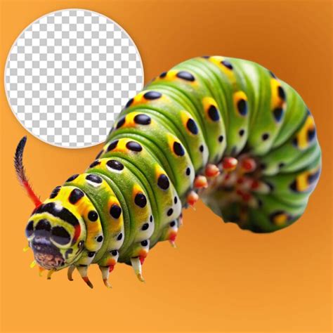 Premium AI Image caterpillar
