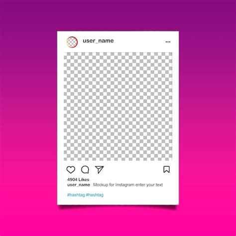 Premium PSD Instagram post template psd design