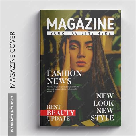 Premium PSD Magazine Template Design