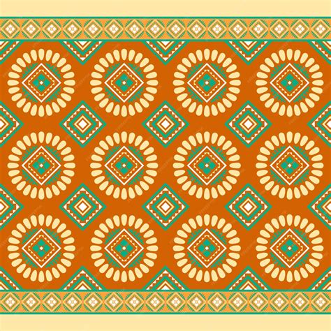 Premium Vector Diamond and circle pattern design for background